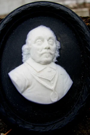 Rare Wedgwood Harry Barnard & B. Bentley Medallion – M.H. van Tromp Portrait