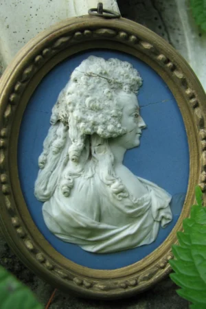Wedgwood 18th Century Rare Medallion – Buckingham, Mary Elizabeth Nugent, Marchioness